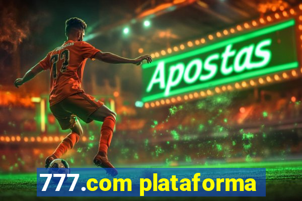 777.com plataforma